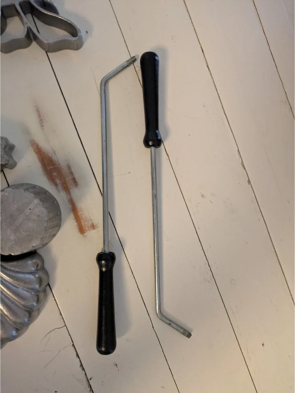 Vintage Cookware, Table Irons / Molds with original instructions. 5 molds.